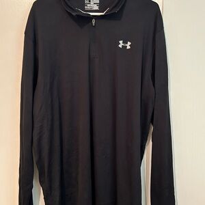 Under Armour Quarter-Zip HeatGear in black